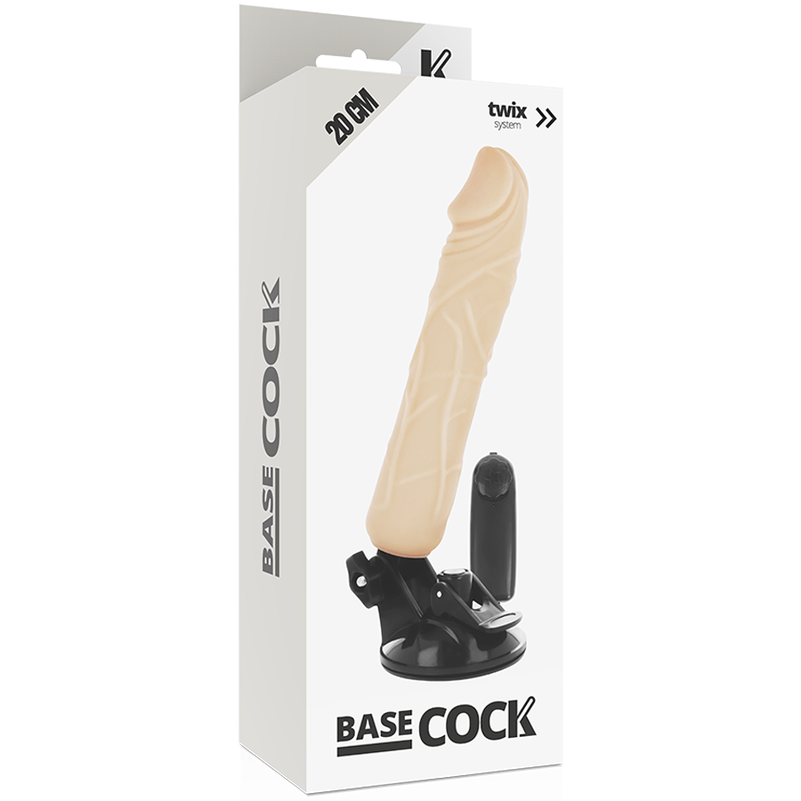 Basecock - Vibratore Telecomando Naturale Realistico 20 Cm Ø 4 Cm - immagine 4
