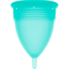 Stercup - Coppa Mestruale in Silicone Fda Acquamarina - Taglia L
