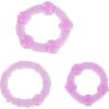 Seven Creations - Set di Tre Anelli per Pene Lilla