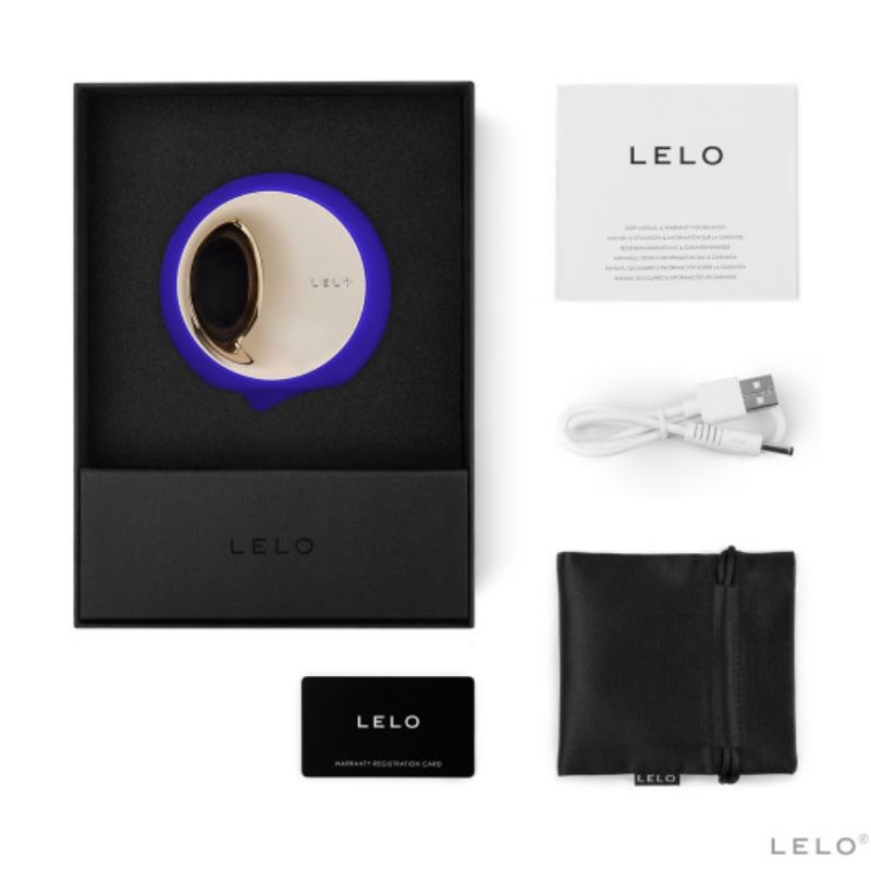 Lelo - Ora 3 Stimolatore del Sesso Orale Blu Notte - immagine 2