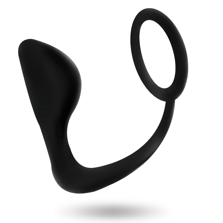 Addicted Toys - Plug Anale con Anello Pene Nero - immagine 3