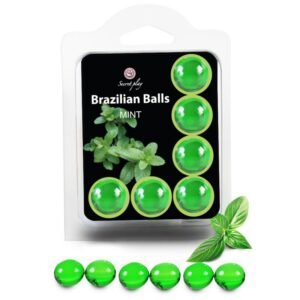 Secretplay - Set 6 Palline Brasiliani Menta