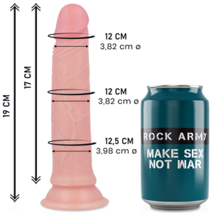 Rockarmy - Liquid Silicone Premium Avenger Realistico 19 Cm Ø 3.98 Cm