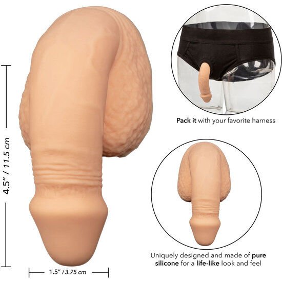 Calexotics - Imballaggio In Silicone Pene 12.75 Cm Carne - immagine 3