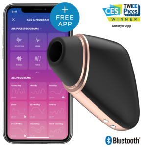 Satisfyer - Stimolatore E Vibratore Triangolo Love Nero
