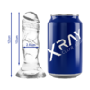 X Ray - Cazzo Trasparente 12 Cm Ø 2.6 Cm