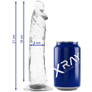 X Ray - Cazzo Trasparente 21 Cm Ø 4 Cm