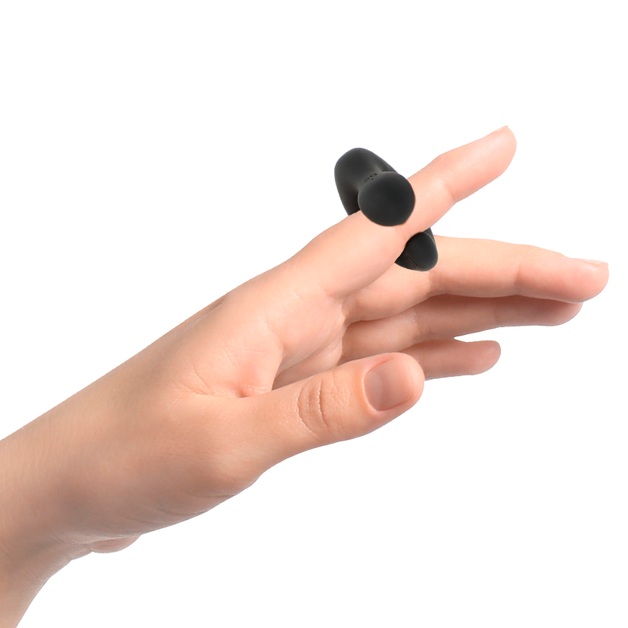 Black&Silver - Duckymania Ditale Ricaricabile Stimolante D'anatra in Silicone - immagine 3