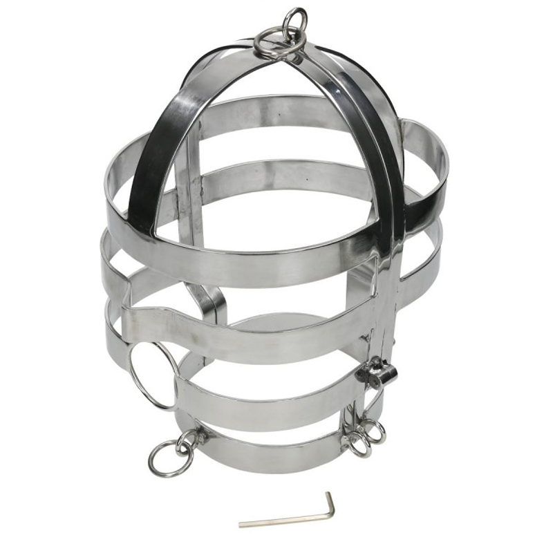 Metal Hard - Maschera con Collana in Acciaio - immagine 2
