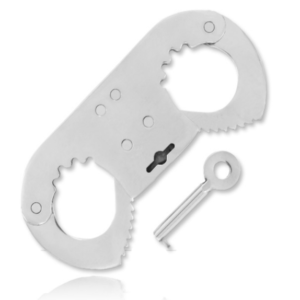 Metal Hard - Manette per Pollice Manette per Dita in Metallo