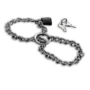 Metal Hard - Manette con Catena in Acciaio Inossidabile.