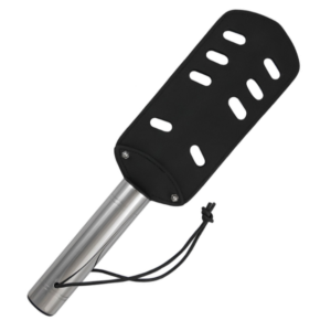 Metal Hard - Pagaia Originale in Cuoio e Metallo - Con Fori