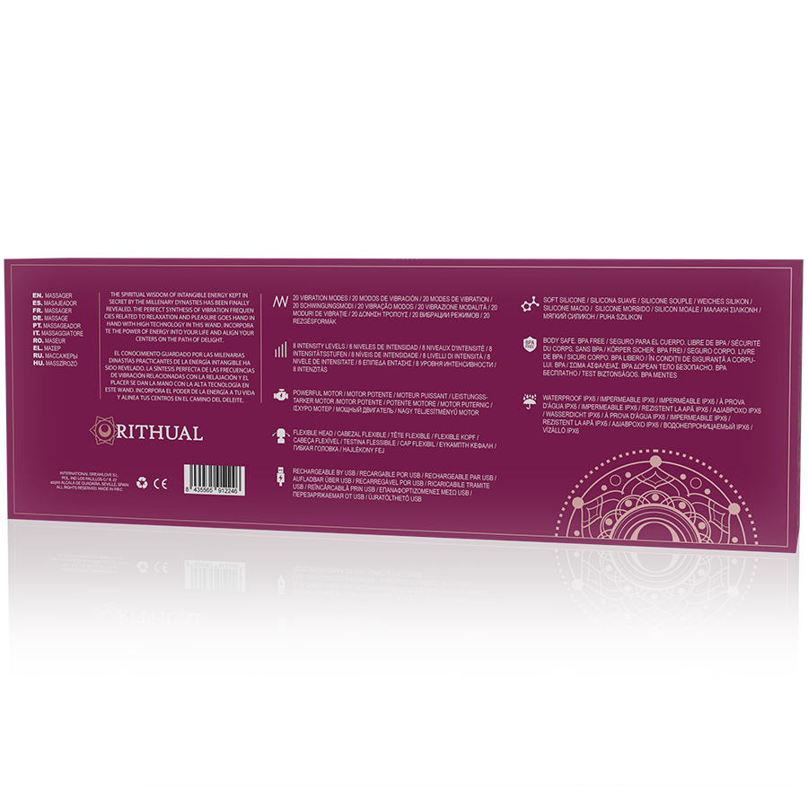 Rithual - Potente Bacchetta e Akasha Ricaricabile 2.0 Orchidea - immagine 6