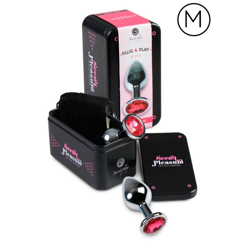 Secretplay - Plug Anale Fucsia 8 Cm - immagine 2