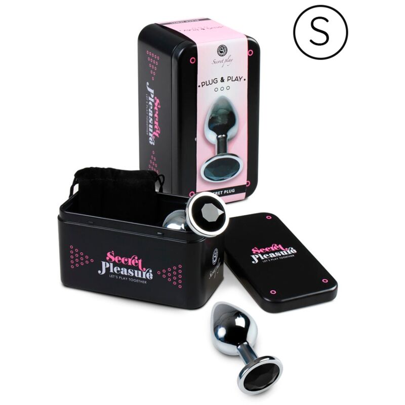 Secretplay - Plug Anale Nero S - immagine 2