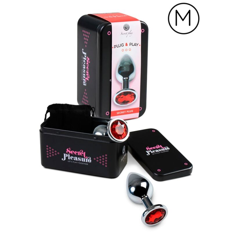 Secretplay - Plug Anale Rosso M - immagine 2