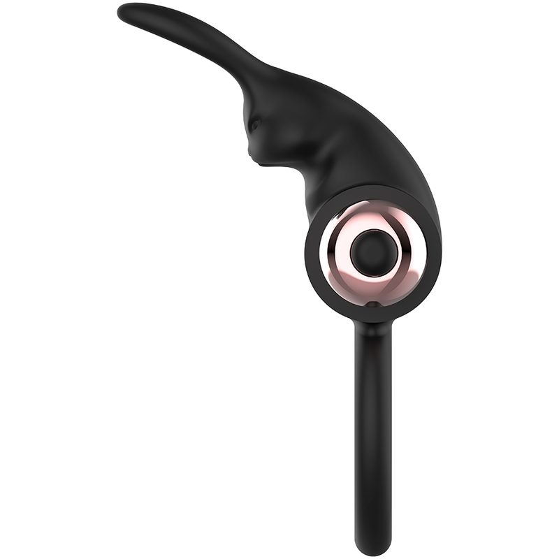Coquette Chic Desire - Anello da Cazzo con Vibratore Nero/Oro - immagine 4