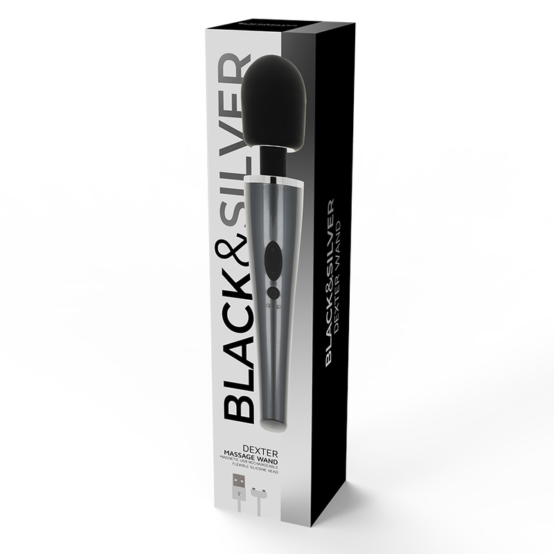 Black&Silver - Bacchetta da Massaggio Dexter - immagine 3