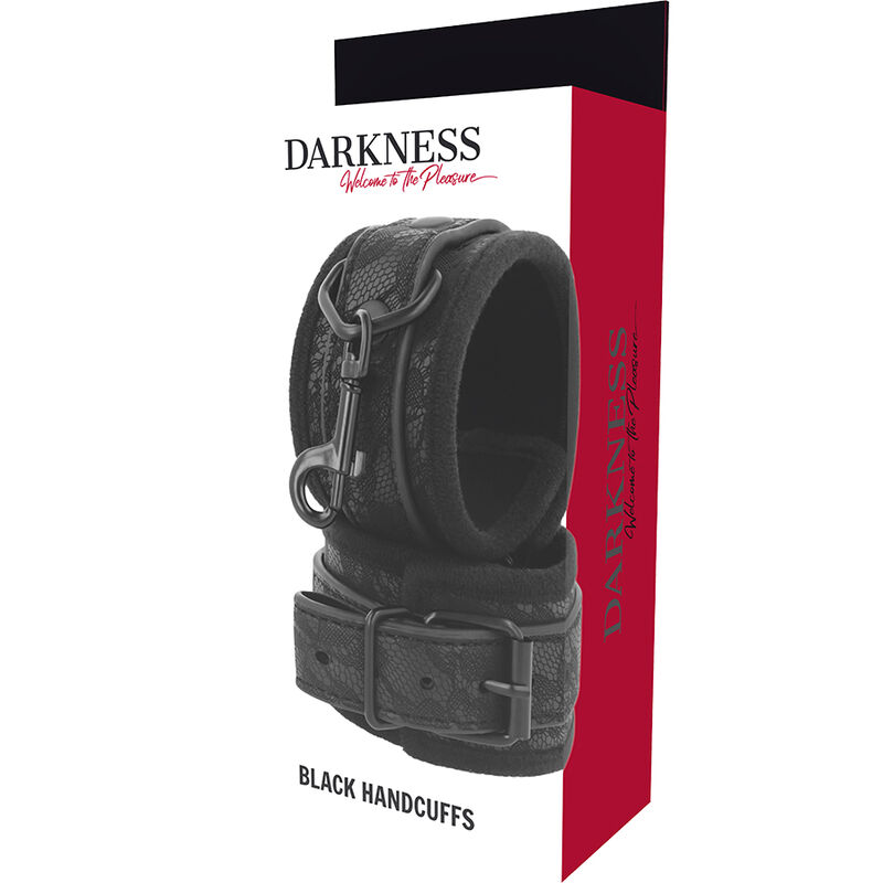 Darkness - Manette Bdsm Nere di Lusso - immagine 5