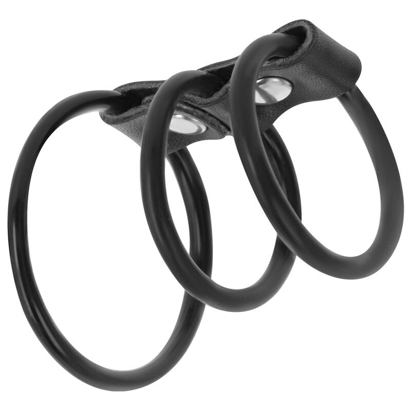 Darkness - Set di 3 Anelli per Pene Flessibili - immagine 2