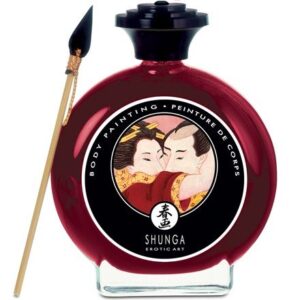 Shunga - Body Painting con Fragola e Cava