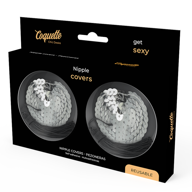 Coquette Chic Desire - Copri Capezzolo Argento - immagine 4