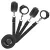 Fetish Submissive - Set di Manette e Cravatte con Fodera in Noprene