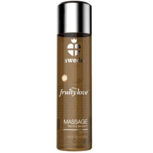 Swede - Fruity Love Olio da Massaggio Effetto Riscaldante Cioccolato Fondente Intenso 60 Ml