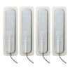 Electrastim - 4 X Pastiglie Autoadesive Lunghe 1.5 Cm X 7.5 Cm