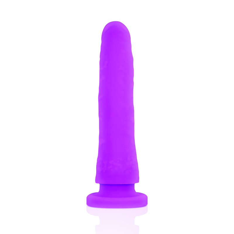 Delta Club - Toys Imbracatura + Dong Silicone Viola 17 Cm Ø 3 Cm - immagine 6