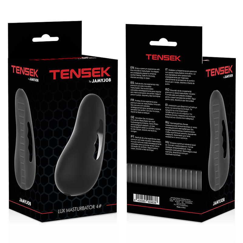 Jamyjob - Masturbatore Extreme Tensek 4 Nero - immagine 5