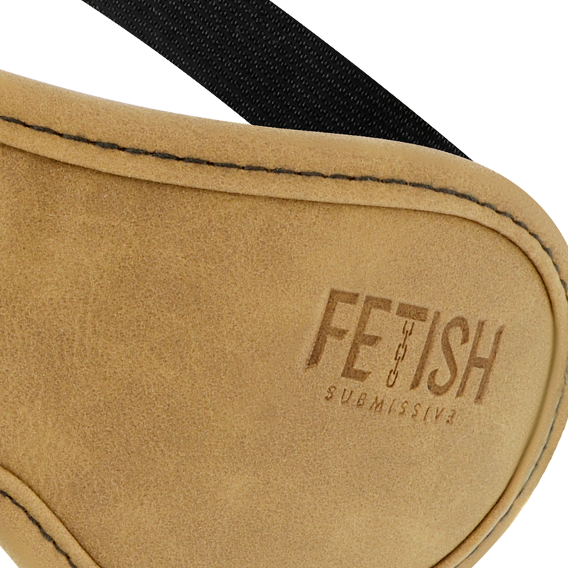 Fetish Submissive Origin - Maschera in Pelle Vegana con Fodera in Neoprene - immagine 3
