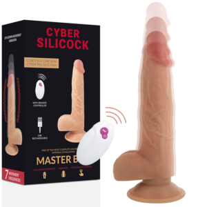 Cyber Silicock - Telecomando Realistic Master Ben 23.88 Cm Ø 4.3 Cm