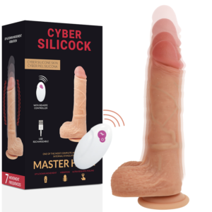 Cyber Silicock - Telecomando Realistico Master Huck 20.9 Cm Ø 4 Cm