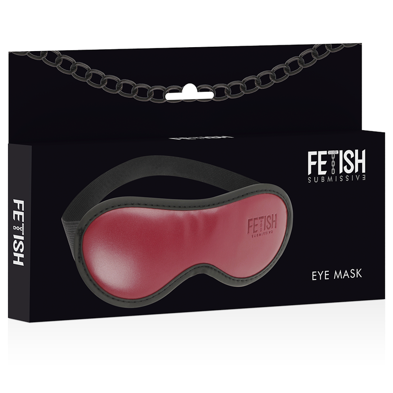 Fetish Submissive Dark Room - Maschera Vegana in Pelle con Fodera in Neoprene - immagine 4