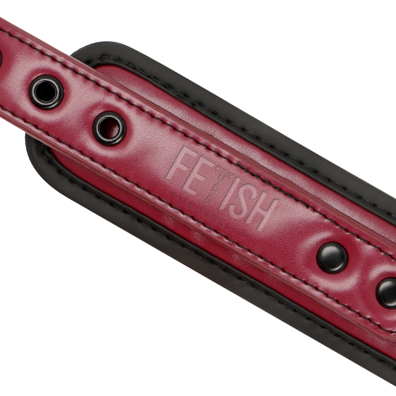 Fetish Submissive Dark Room - Collana a Catena con Fodera in Neoprene - immagine 6