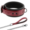 Fetish Submissive Dark Room - Collana a Catena con Fodera in Neoprene