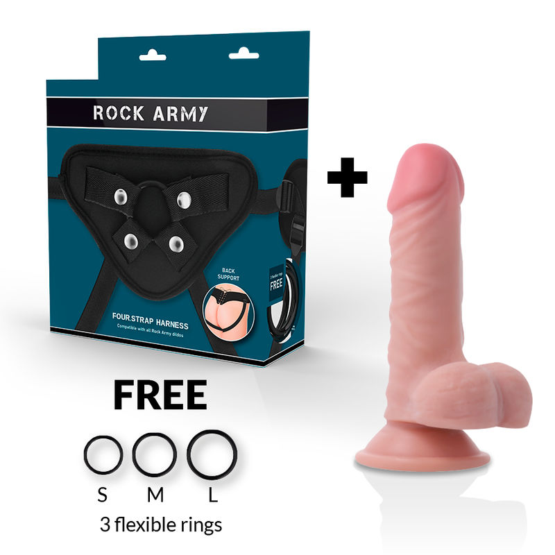 Rockarmy - Imbracatura + Panzer a Doppia Densità 17 Cm Ø 4.46 Cm - immagine 2