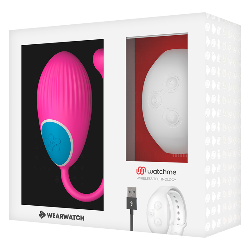 Wearwatch - Tecnologia Watchme Telecomando Uovo Fucsia / Niveo - immagine 5