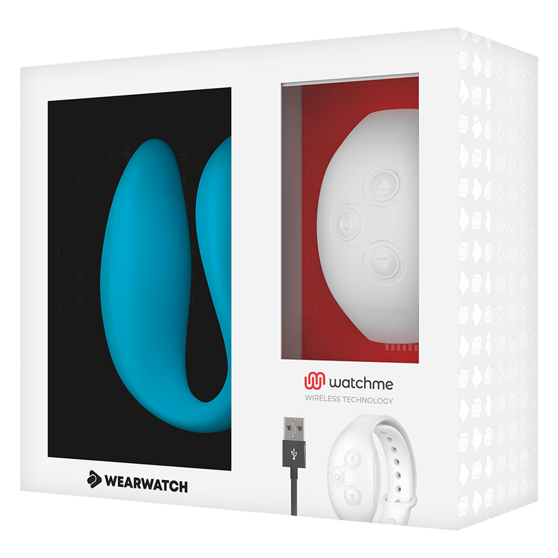 Wearwatch - Watchme Vibratore a Doppia Tecnologia Indigo/Snow - immagine 5