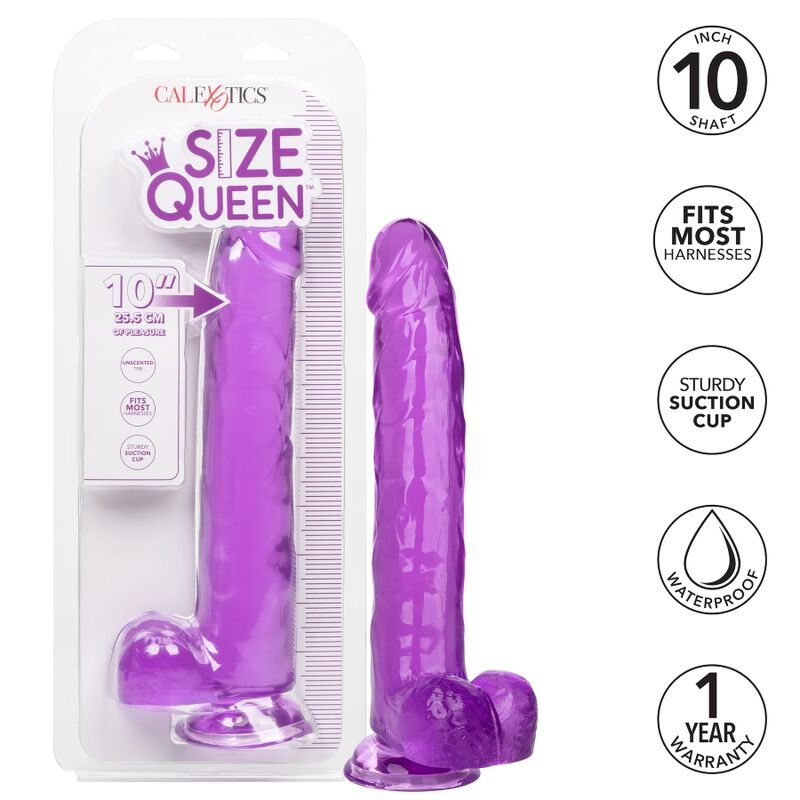Calexotics - Dildo Regina Taglia Viola 25.5 Cm - immagine 2