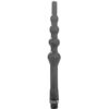 All Black - Doccia Anale Con Perline In Silicone 27 Cm