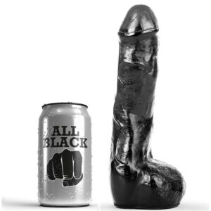 All Black - Pene Anale Realistico 20 Cm