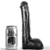 All Black - Pene Anale Realistico 23 Cm