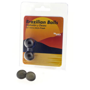 Taloka - 2 Sfere Brasiliane Gel Emozionante Effetto Fresco
