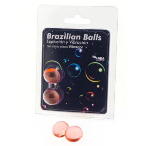 Taloka - 2 Sfere Brasiliane Gel Emozionante Effetto Vibrante