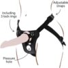 Get Real - Imbracatura Da Piacere Con Cinturino Nera