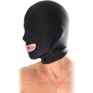 Fetish Fantasy Series - Cappuccio Bocca Aperta Nero