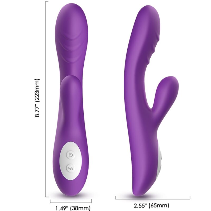 Armony - Vibratore Spark Effetto Calore Viola - immagine 3