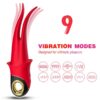 Armony - Vibratore Ombra Doppia Testa Rosso